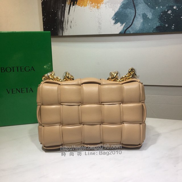 Bottega veneta高端女包 96008 寶緹嘉新款枕頭鏈條包  BV經典款單肩斜挎手提女包  gxz1194